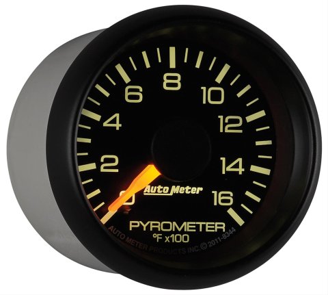 Autometer Factory Match GM 2-1/16in 1600 Degree Electric Pyrometer (EGT) Gauge thumbnail 4