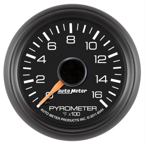 Autometer Factory Match GM 2-1/16in 1600 Degree Electric Pyrometer (EGT) Gauge thumbnail 6