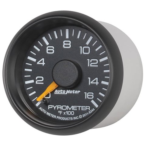 Autometer Factory Match GM 2-1/16in 1600 Degree Electric Pyrometer (EGT) Gauge thumbnail 7
