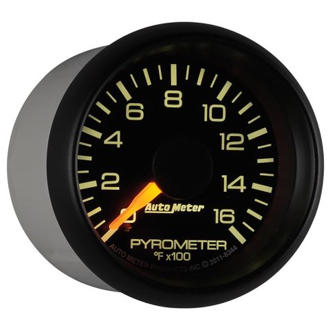 Autometer Factory Match GM 2-1/16in 1600 Degree Electric Pyrometer (EGT) Gauge thumbnail 9