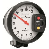 Autometer Phantom 5 inch 10,000RPM Tachometer w/ Memory thumbnail 2