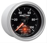 Autometer Sport-Comp II 52.4mm 0-100 PSI Oil Pressure Peak & Warn w/ Electronic Control Gauge thumbnail 3