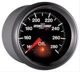 Autometer Sport-Comp II 52.4mm 140-280 Deg F Oil Temperature Peak & Warn w/ Electronic Control Gauge thumbnail 3