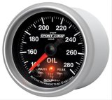 Autometer Sport-Comp II 52.4mm 140-280 Deg F Oil Temperature Peak & Warn w/ Electronic Control Gauge thumbnail 5