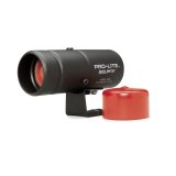 Autometer Pro-Lite Warning Light *SWITCH REQUIRED* (black case, red lens, red night cover) thumbnail 1