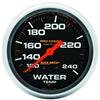 Autometer Liquid Filled Mechanical 66.7mm 120-240 deg F Water Temperature Gauge Includes 6in Tubing thumbnail 6