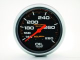 Autometer Liquid Filled Mechanical 66.7mm 140-280 deg F Oil Temperature Gauge Includes 12 ft Tubing thumbnail 9