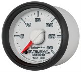 Autometer Factory Match 52.4mm Full Sweep Electric 0-30,000 PSI Diesel Fuel Rail Pressure thumbnail 4