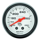 Autometer Phantom 52mm 140-280 Deg F Mechanical Oil Temperature Gauge thumbnail 4