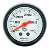 Autometer Phantom 52mm 140-280 Deg F Mechanical Oil Temperature Gauge thumbnail 6