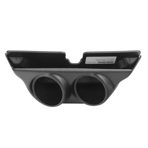 Autometer 99-04 Ford Super Duty / 03-07 Dodge Ram Black Dual Overhead Console Pod thumbnail 4