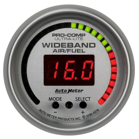 Autometer Ultra-Lite 52mm Wideband Air/Fuel Gauge thumbnail 4