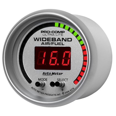 Autometer Ultra-Lite 52mm Wideband Air/Fuel Gauge thumbnail 5