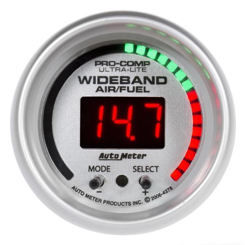 Autometer Ultra-Lite 52mm Wideband Air/Fuel Gauge thumbnail 6