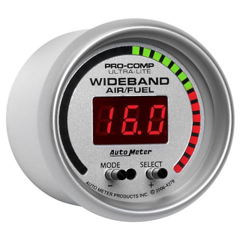Autometer Ultra-Lite 52mm Wideband Air/Fuel Gauge thumbnail 7