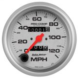 Autometer Ultra-Lite 3-3/8 inch 120 MPH Mechanical In Dash Speedometer thumbnail 4