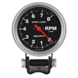 Autometer Standard 2-5/8in 8,000 RPM Pedestal Mount Tachometer Sport Comp thumbnail 3