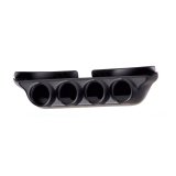 Autometer 99-04 Ford Super Duty / 03-07 Dodge Ram Black Quad Overhead Console Pod thumbnail 2