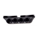 Autometer 99-04 Ford Super Duty / 03-07 Dodge Ram Black Quad Overhead Console Pod thumbnail 3