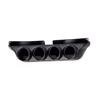 Autometer 99-04 Ford Super Duty / 03-07 Dodge Ram Black Quad Overhead Console Pod thumbnail 6