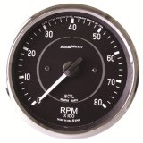 Autometer 4 inch 8000 RPM Cobra Tachometer thumbnail 2