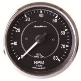 Autometer 4 inch 8000 RPM Cobra Tachometer thumbnail 3