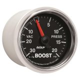 Autometer GS 52mm 30 in Hg/20 psi Mechanical Vacuum/Boost Gauge thumbnail 4