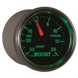 Autometer GS 52mm 30 in Hg/20 psi Mechanical Vacuum/Boost Gauge thumbnail 7