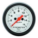 Autometer Phantom 52mm 1600 Deg F Electronic EGT Gauge Kit thumbnail 5