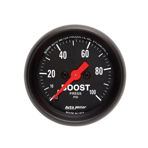 Autometer Z Series 52mm 0-100 PSI Mechanical Boost thumbnail 2