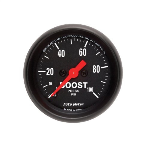 Autometer Z Series 52mm 0-100 PSI Mechanical Boost thumbnail 3