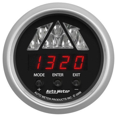 Autometer Sport-Comp 52mm 0-15k RPM Digital Pro Shift System Shift Light Level 1 thumbnail 1