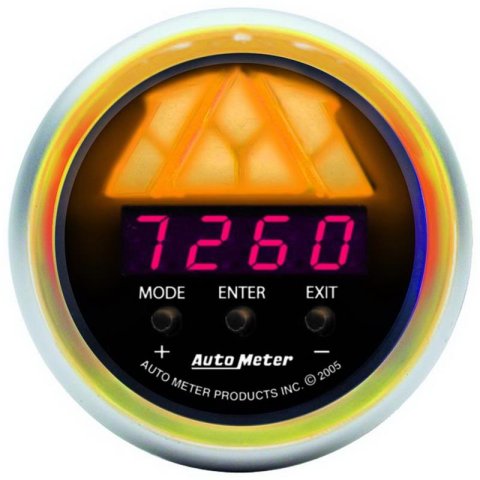Autometer Sport-Comp 52mm 0-15k RPM Digital Pro Shift System Shift Light Level 1 thumbnail 5