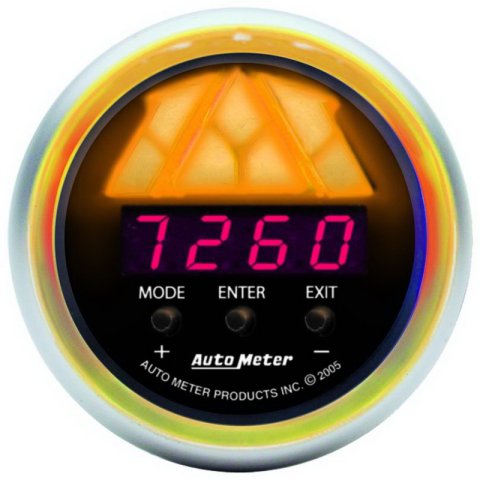 Autometer Sport-Comp 52mm 0-15k RPM Digital Pro Shift System Shift Light Level 1 thumbnail 6