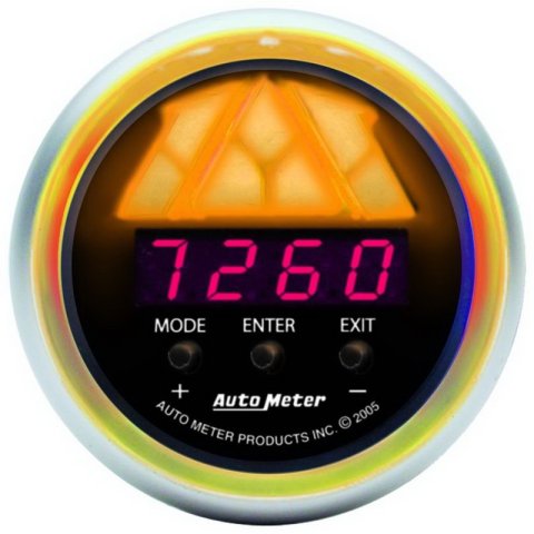 Autometer Sport-Comp 52mm 0-15k RPM Digital Pro Shift System Shift Light Level 1 thumbnail 7