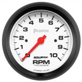 Autometer Phantom 3-3/8in 10000 PRM In-Dash Single Range Tachometer thumbnail 1