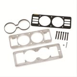 Autometer 87-93 Ford Mustang Black Dual Gauge Cage w/ Vents thumbnail 1