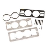 Autometer 87-93 Ford Mustang Black Dual Gauge Cage w/ Vents thumbnail 3