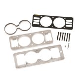 Autometer 87-93 Ford Mustang Black Dual Gauge Cage w/ Vents thumbnail 4