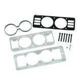 Autometer 87-93 Ford Mustang Black Dual Gauge Cage w/ Vents thumbnail 9