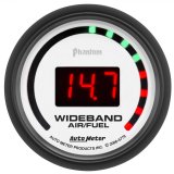 Autometer Phantom 52mm Digital 10:1-17:1 Street Wideband Air/Fuel Ratio Gauge thumbnail 1