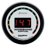 Autometer Phantom 52mm Digital 10:1-17:1 Street Wideband Air/Fuel Ratio Gauge thumbnail 8
