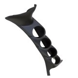 Autometer 99-07 Ford Super Duty Black 52mm Quad Pillar Pod thumbnail 3