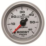 Autometer Ultra-Lite II 52mm 0-60 PSI Mechanical Boost Gauge thumbnail 1