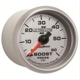 Autometer Ultra-Lite II 52mm 0-60 PSI Mechanical Boost Gauge thumbnail 2