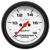 Autometer Phantom 2-5/8in Wideband Air Fuel Ratio Gauge thumbnail 4