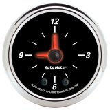 Autometer 52mm Full Sweep Electric 12 Hour Clock (Inc 10.5 ft Tubing or Wiring Harness) thumbnail 3