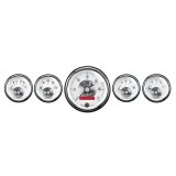 Autometer Prestige Series Pearl 5 Piece Gauge Kit thumbnail 1