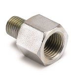 Autometer Fuel Rail Adapter-1/16in NPT Male to 1/8in MPT Female (For use w/ Elec Fuel Press Gauges) thumbnail 2