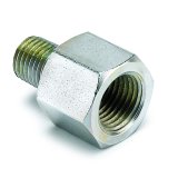 Autometer Fuel Rail Adapter-1/16in NPT Male to 1/8in MPT Female (For use w/ Elec Fuel Press Gauges) thumbnail 3